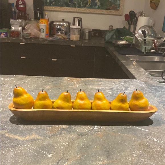 Decorative Yellow Pears Set - Picture 6 of 8